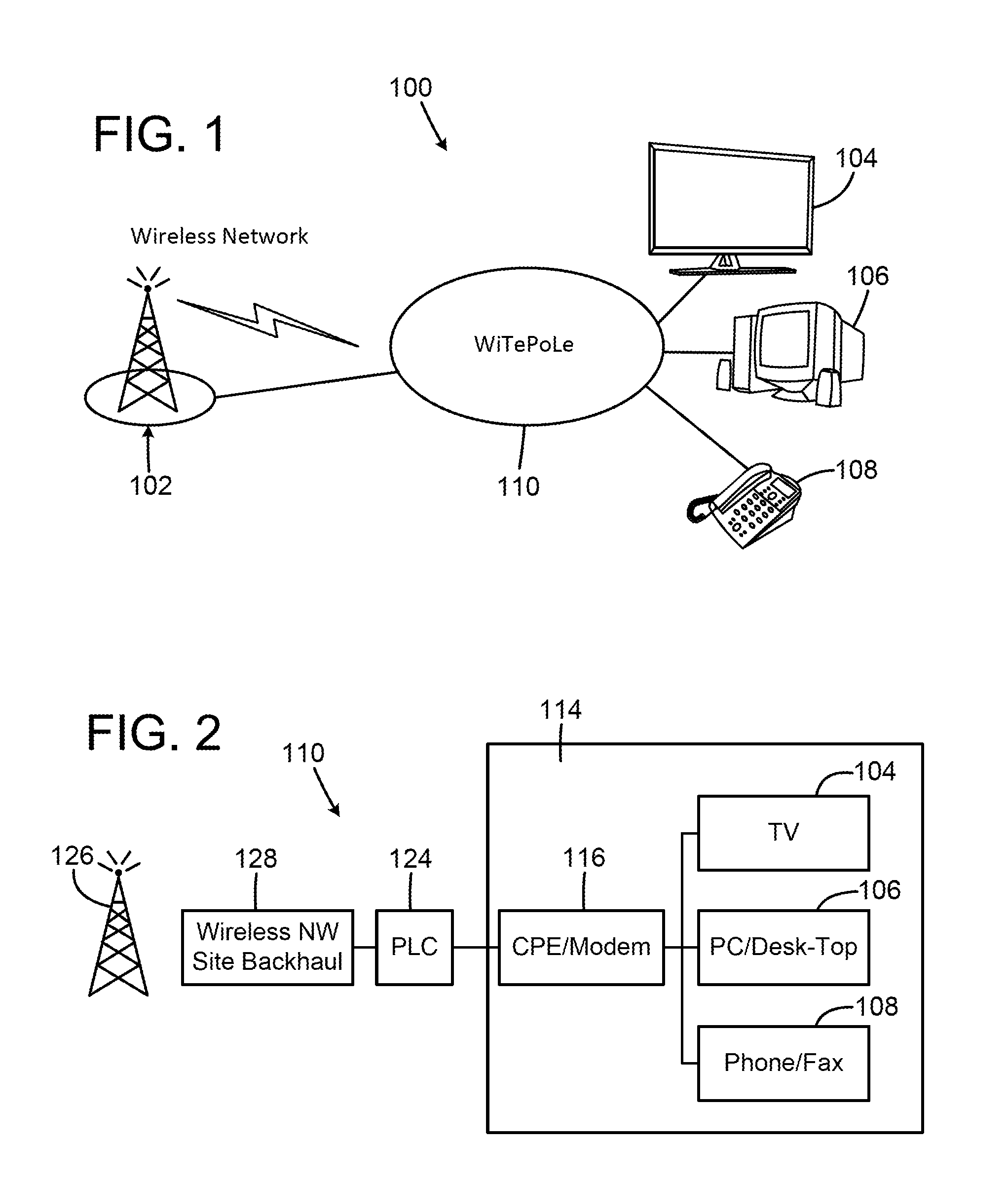 Method for using power lines for wireless communication