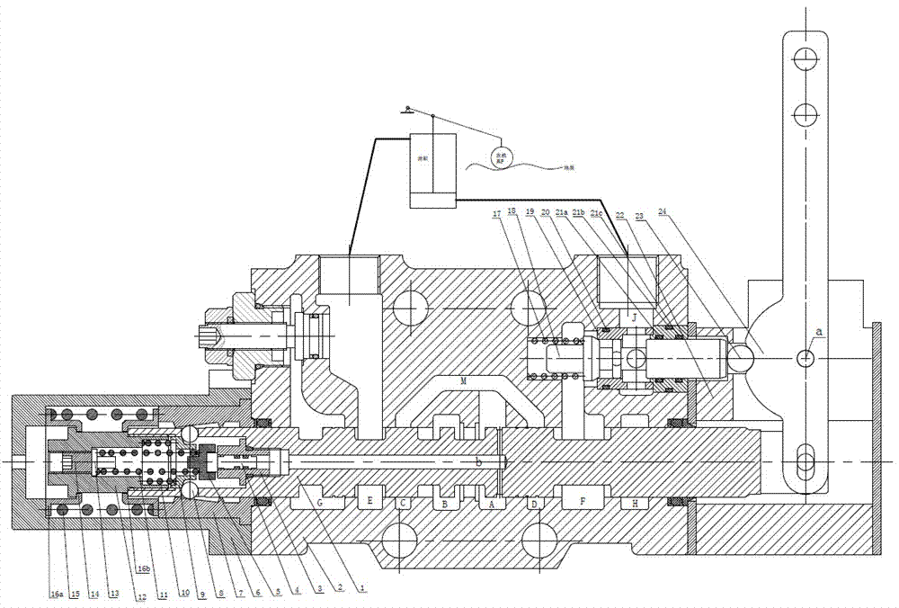 Manual pressure-maintaining and skipping floating reversing valve for tractor