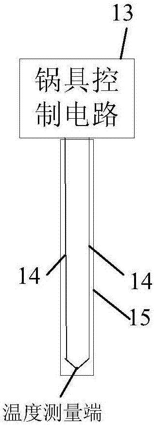 Pot, induction cooker, stove assembly and information indicating method