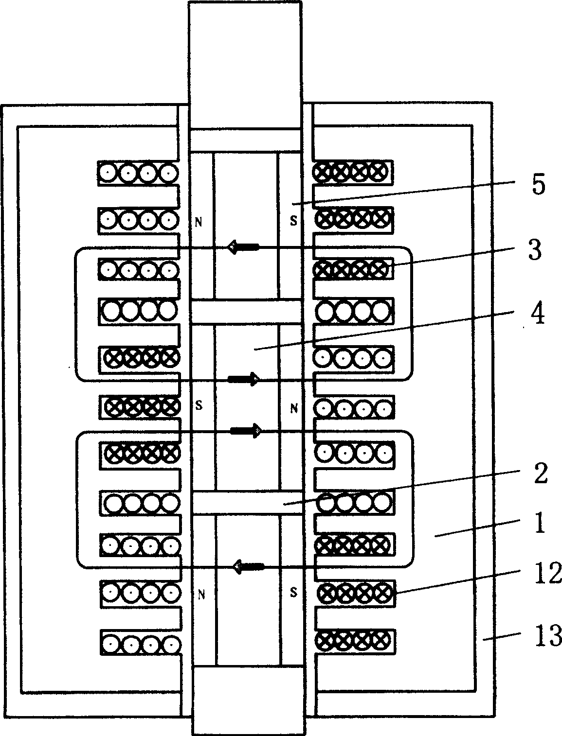 Linear motor operating mechanism of high-voltage breaker