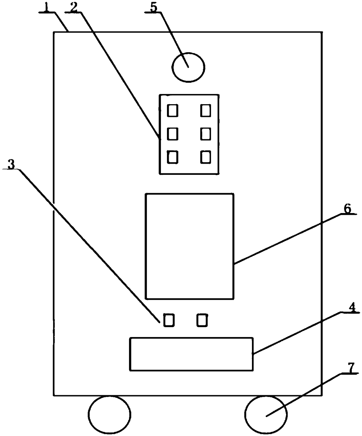 Domestic air purification device capable of walking, and method