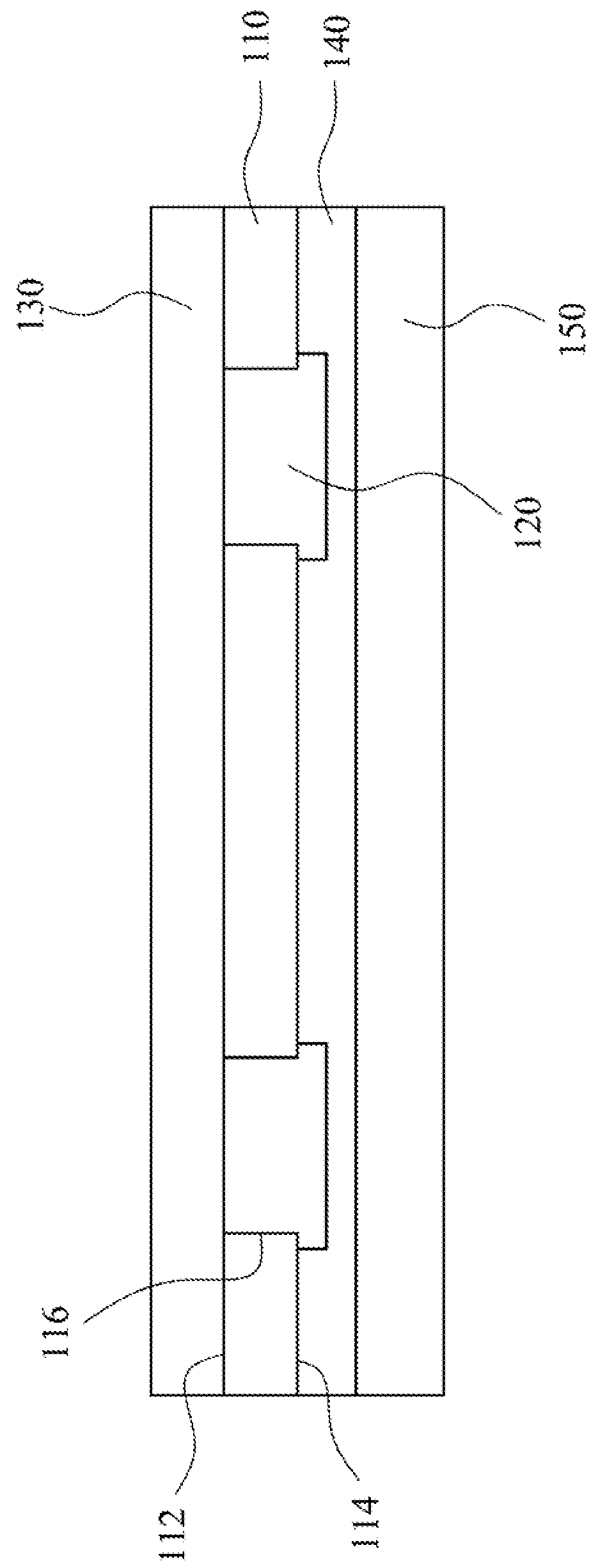 Bottom electrode substrate for segment-type electro-phoretic display and method for manufacturing thereof