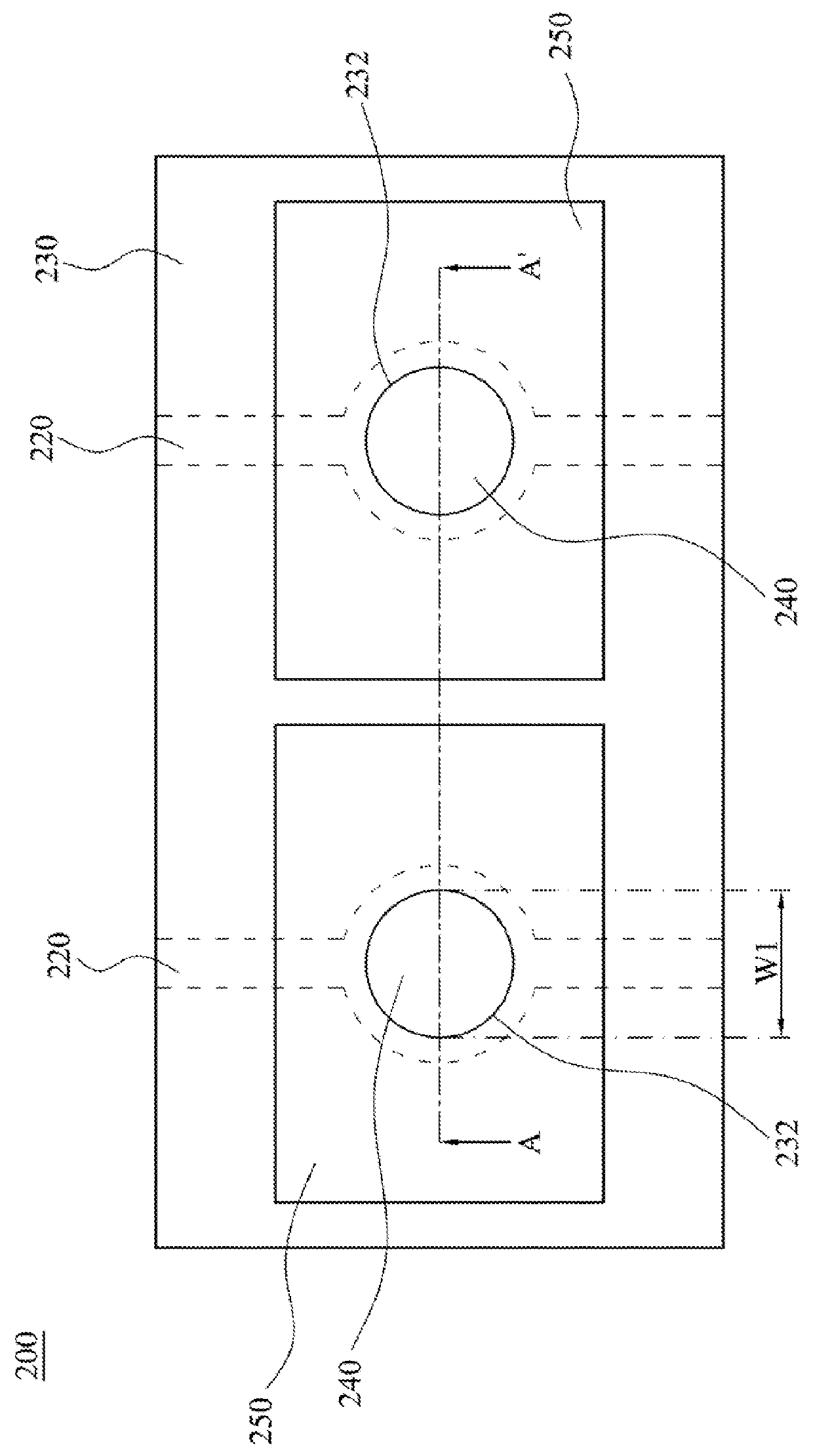 Bottom electrode substrate for segment-type electro-phoretic display and method for manufacturing thereof