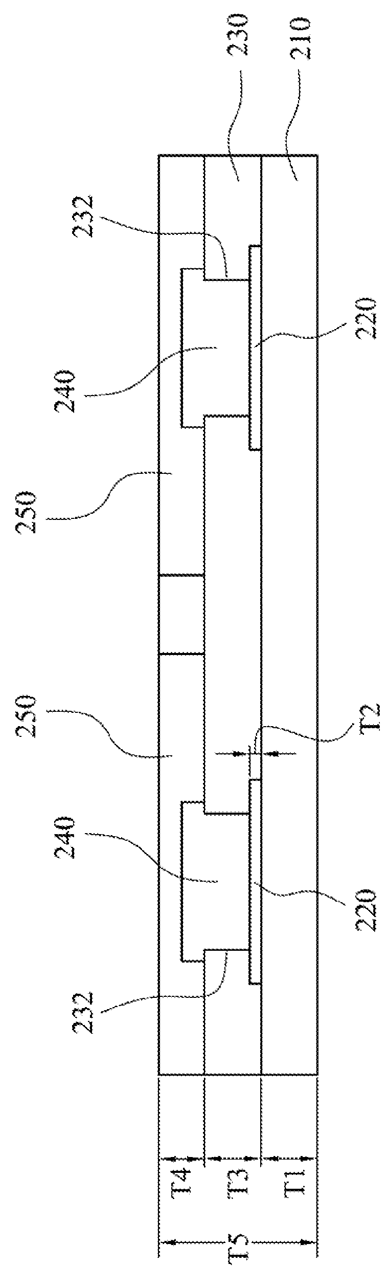 Bottom electrode substrate for segment-type electro-phoretic display and method for manufacturing thereof