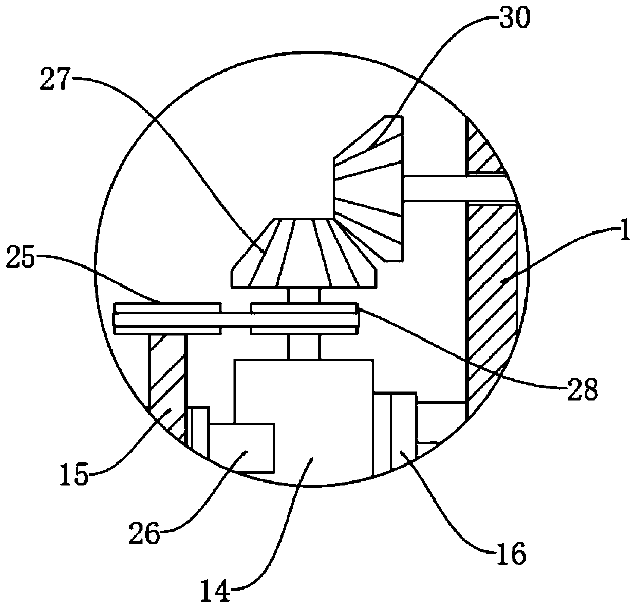 Novel internet-of-things-controlled large-scale factory building air purification device