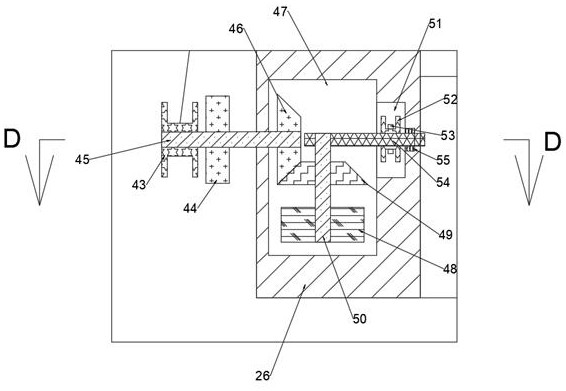 An additional device for removing sludge blocks attached to a filter press