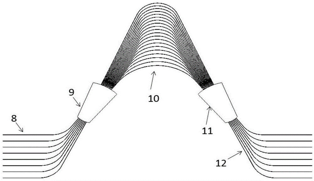 Optically controlled phased array radar system based on wavelength routing