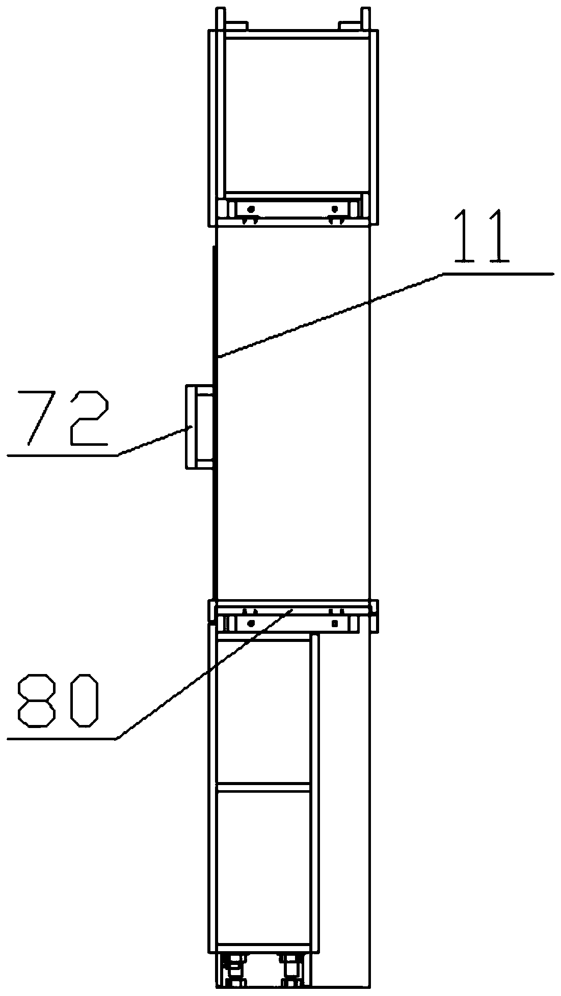 Semi-open kitchen and semi-open kitchen inside and outside interaction mode