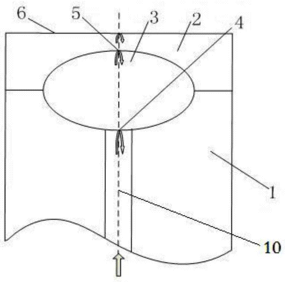 Optical fiber pressure sensor based on micro ellipsoidal air cavity and manufacturing method thereof