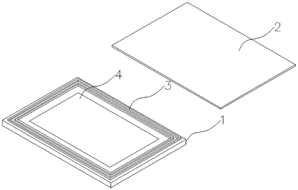 A kind of ultra-thin oled screen body and its manufacturing process