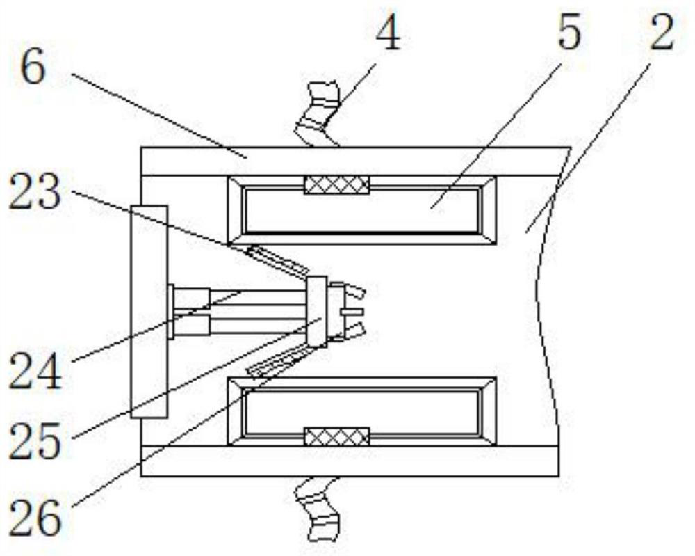 Multi-stage processing device for high-speed train seat parts