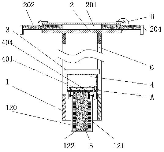 Floating type temperature sensor