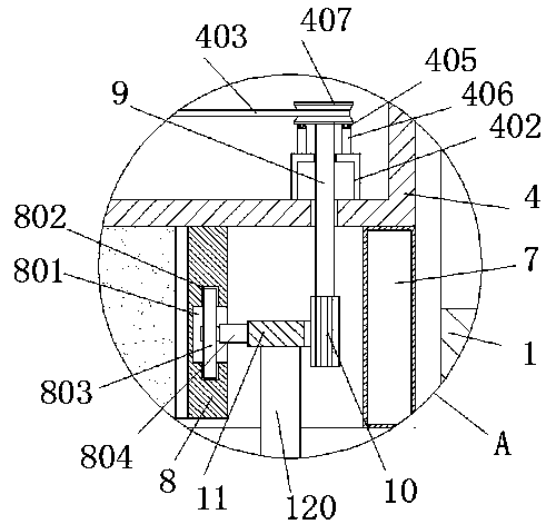 Floating type temperature sensor