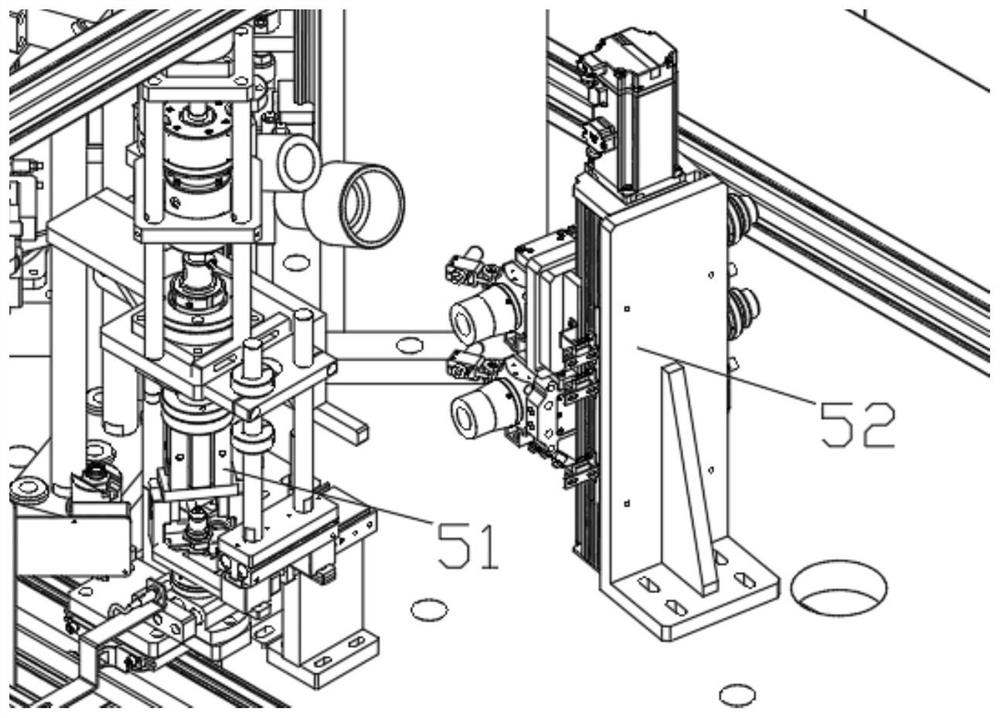 Manufacturing equipment and manufacturing method of oxygen sensor seat assembly