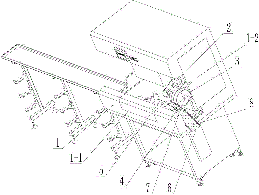 Full-automatic pipe cutting machine