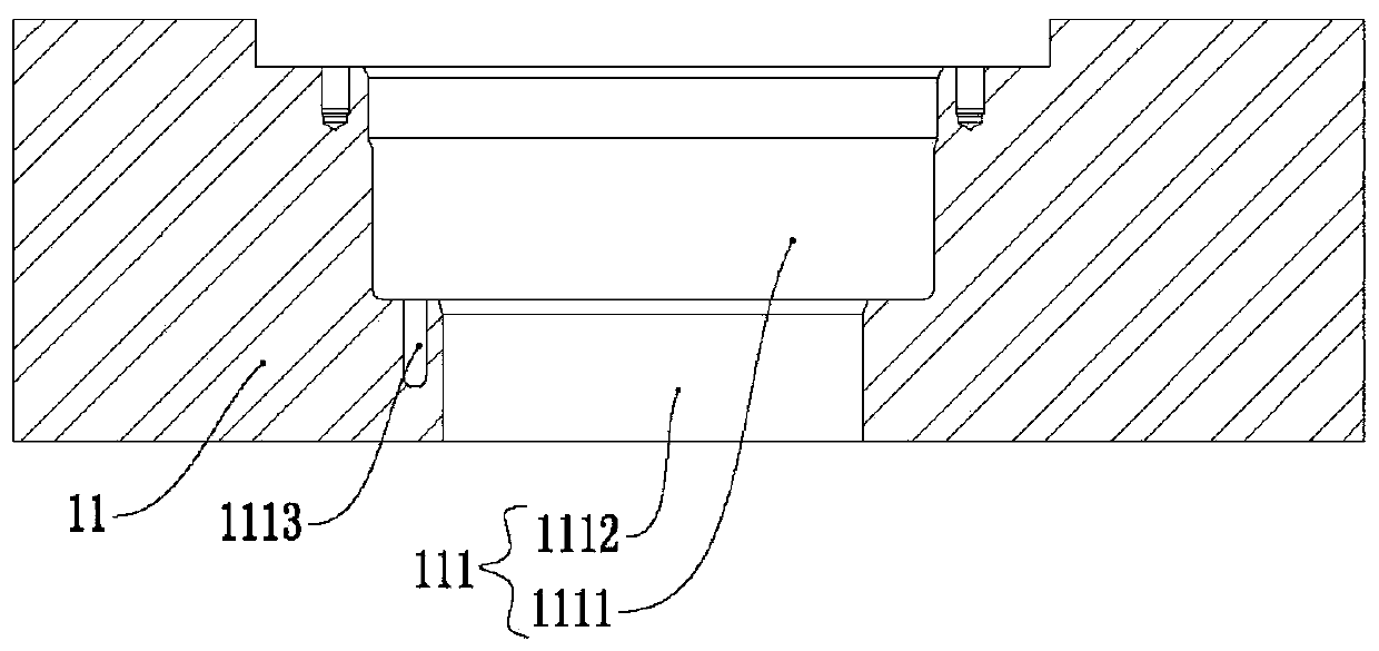 Single-cylinder multi-point hot runner system