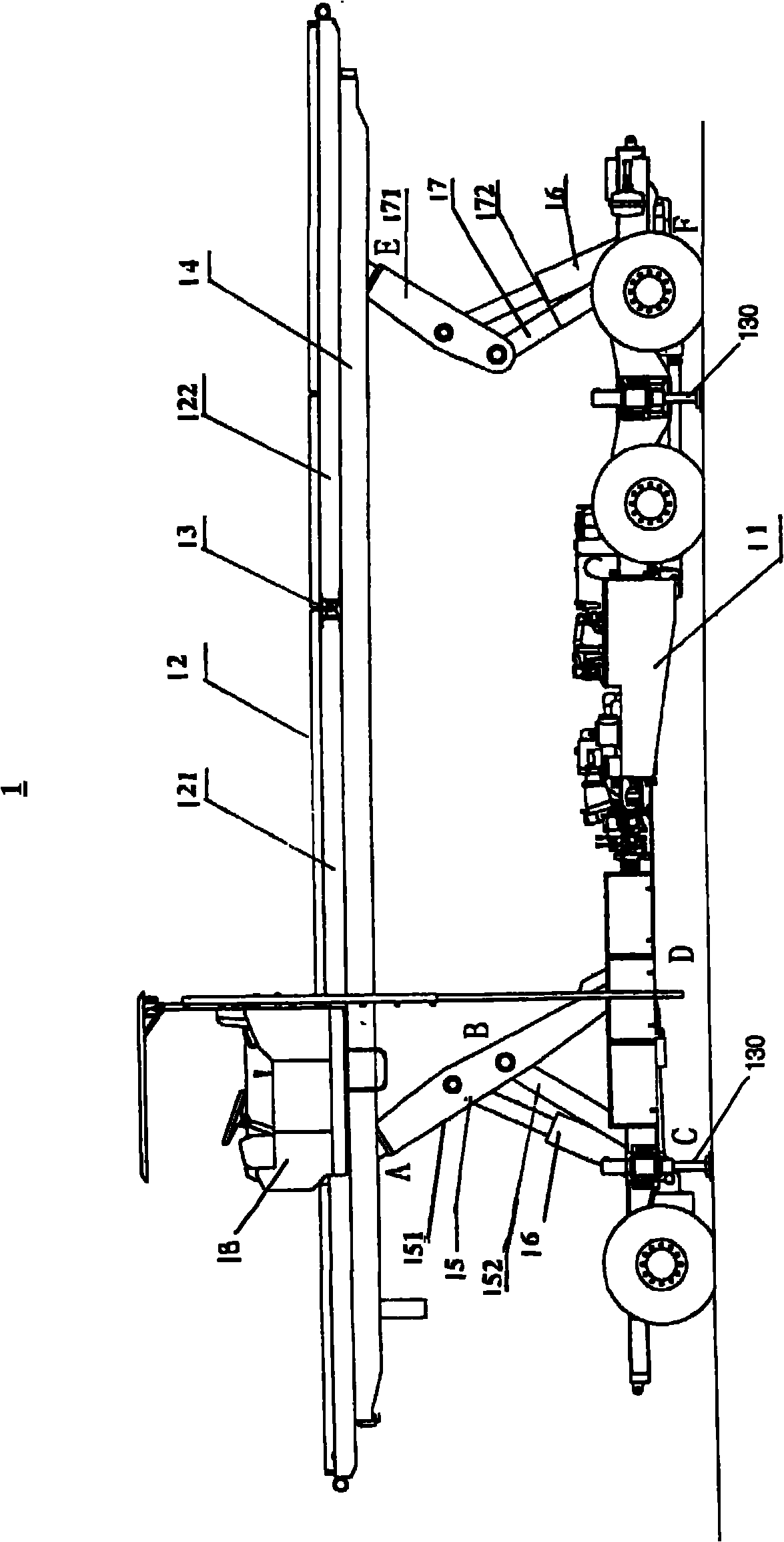 Military transportation platform vehicle