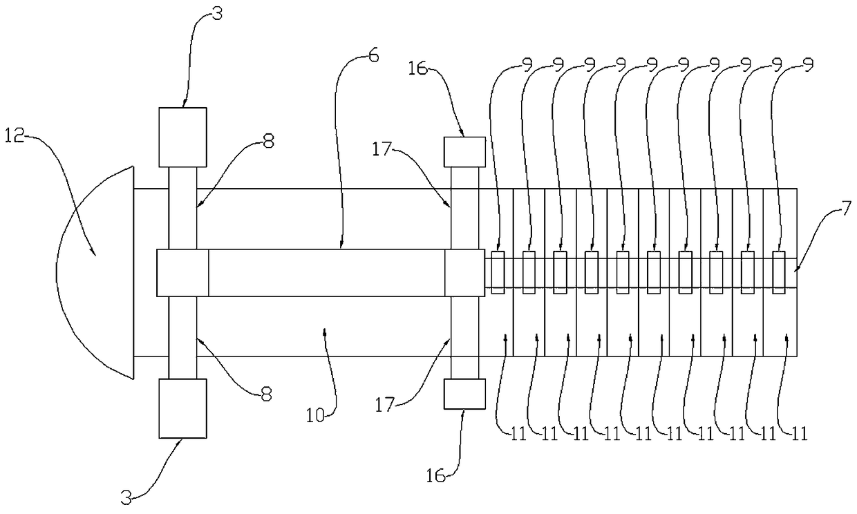 An improved telescopic movable chute