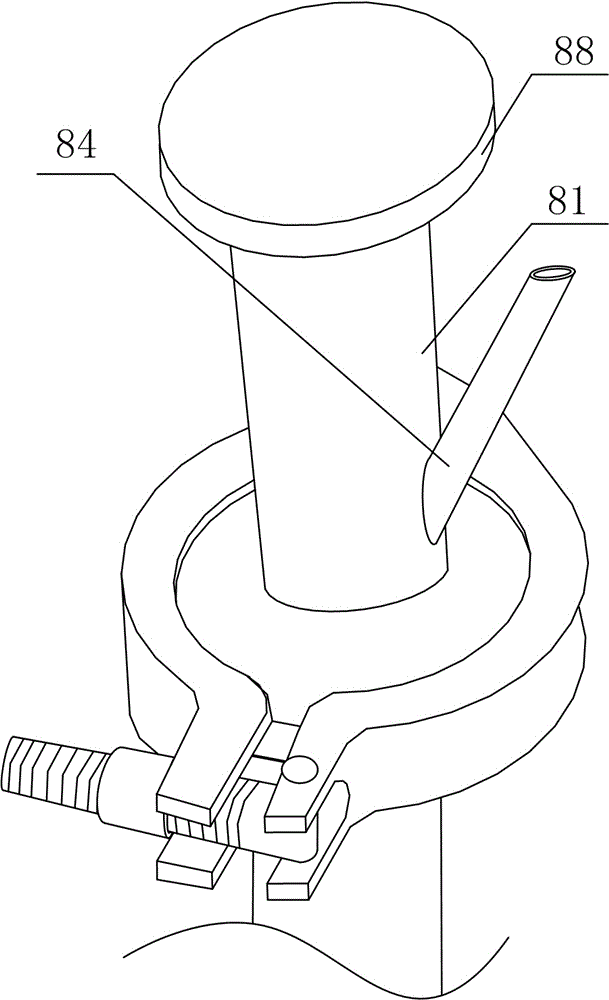 Dissolution acceleration type liquor circulation system for liquid preparation tank