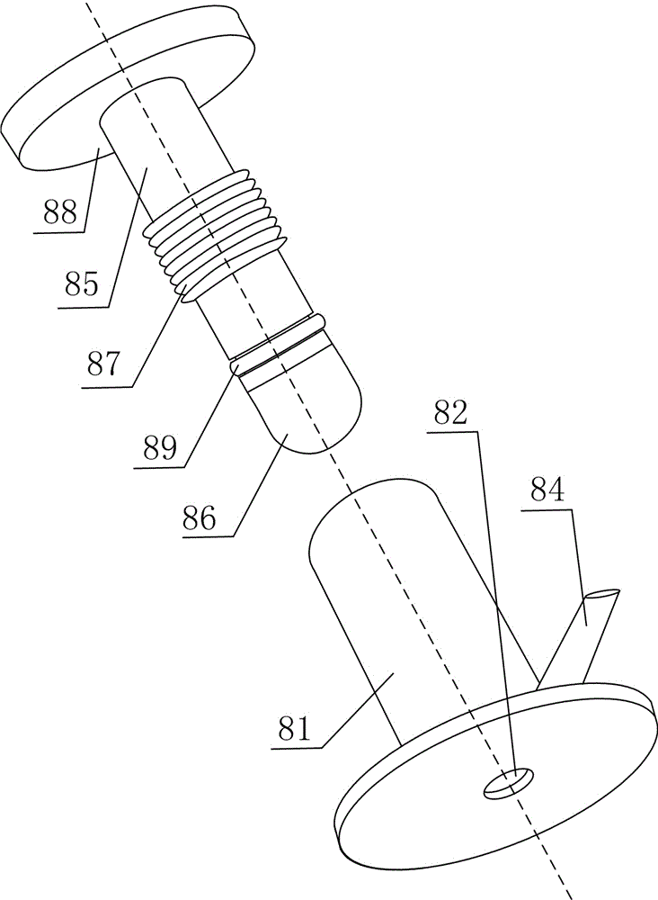 Dissolution acceleration type liquor circulation system for liquid preparation tank