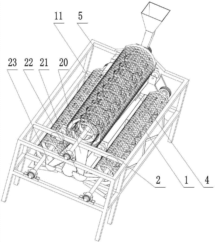 Gordon euryale seed grading machine