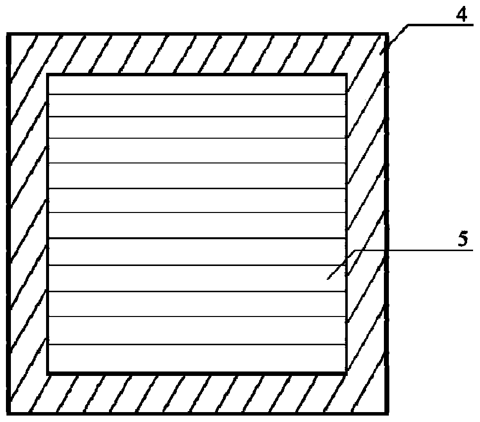 Laminated silicon-rich silicon carbide thin-film solar cell and preparation method thereof