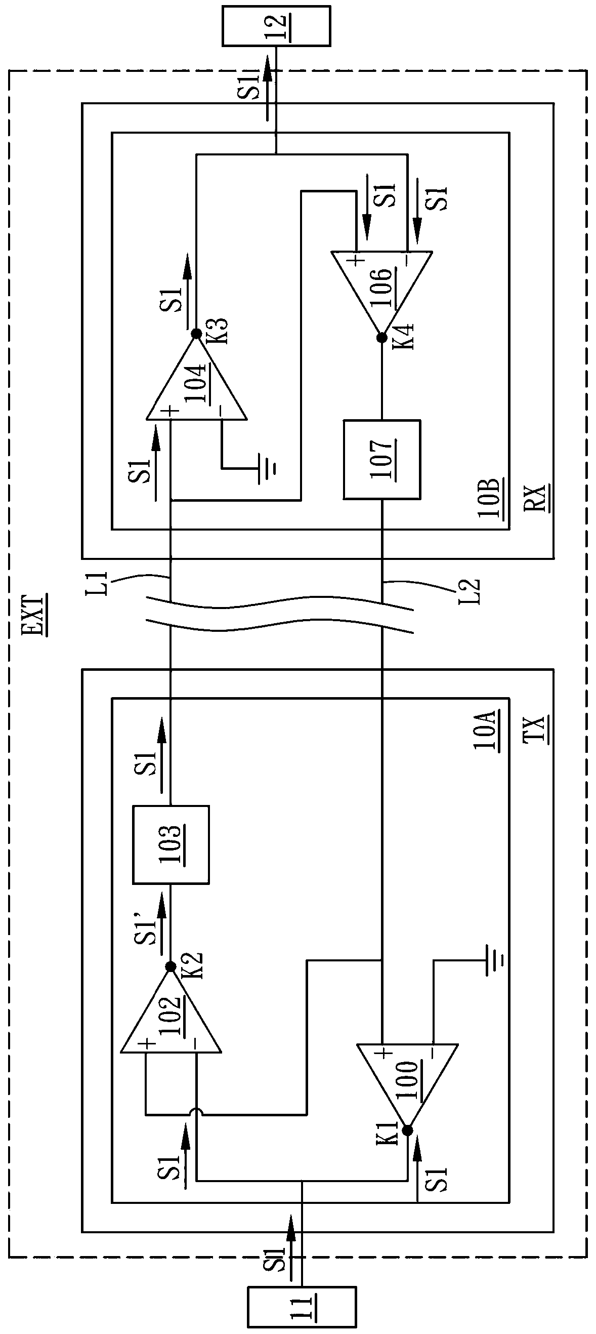 two-way transmission device