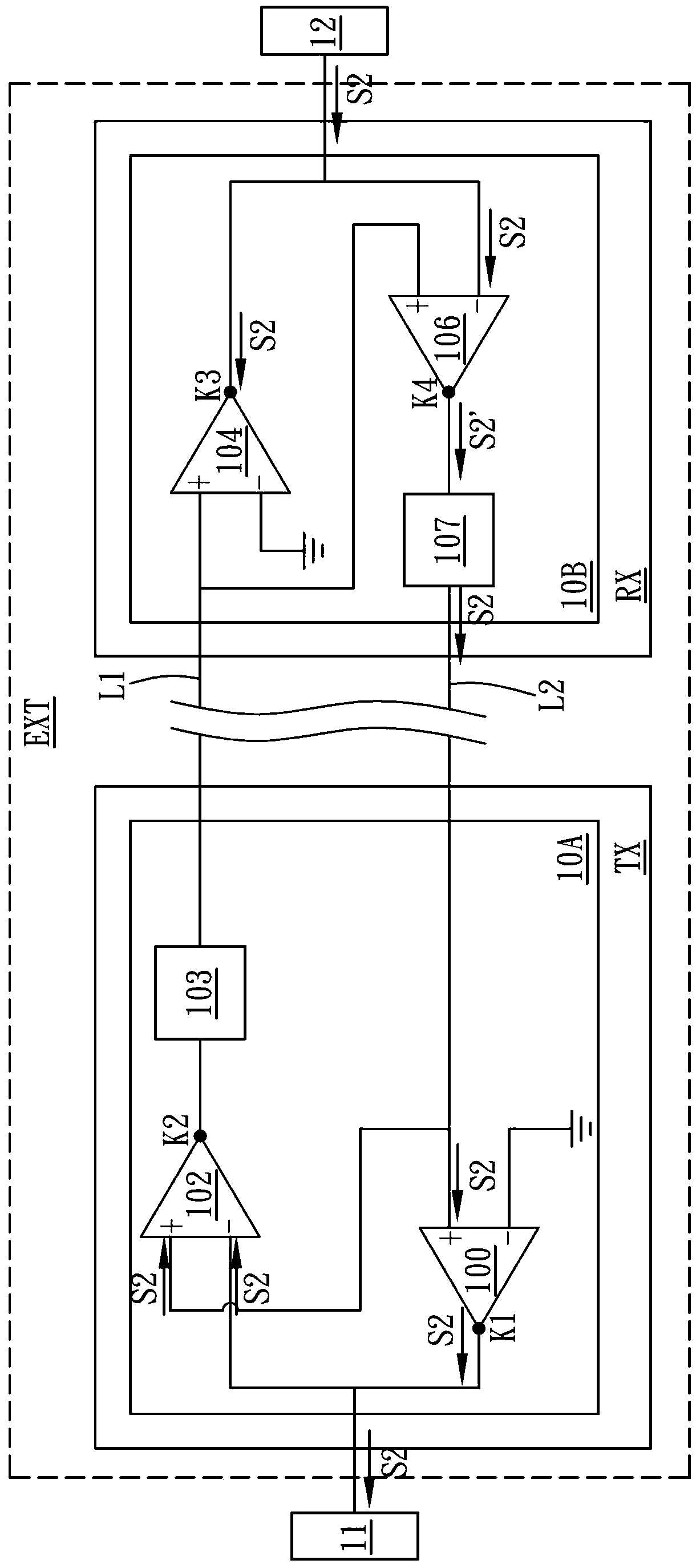 two-way transmission device