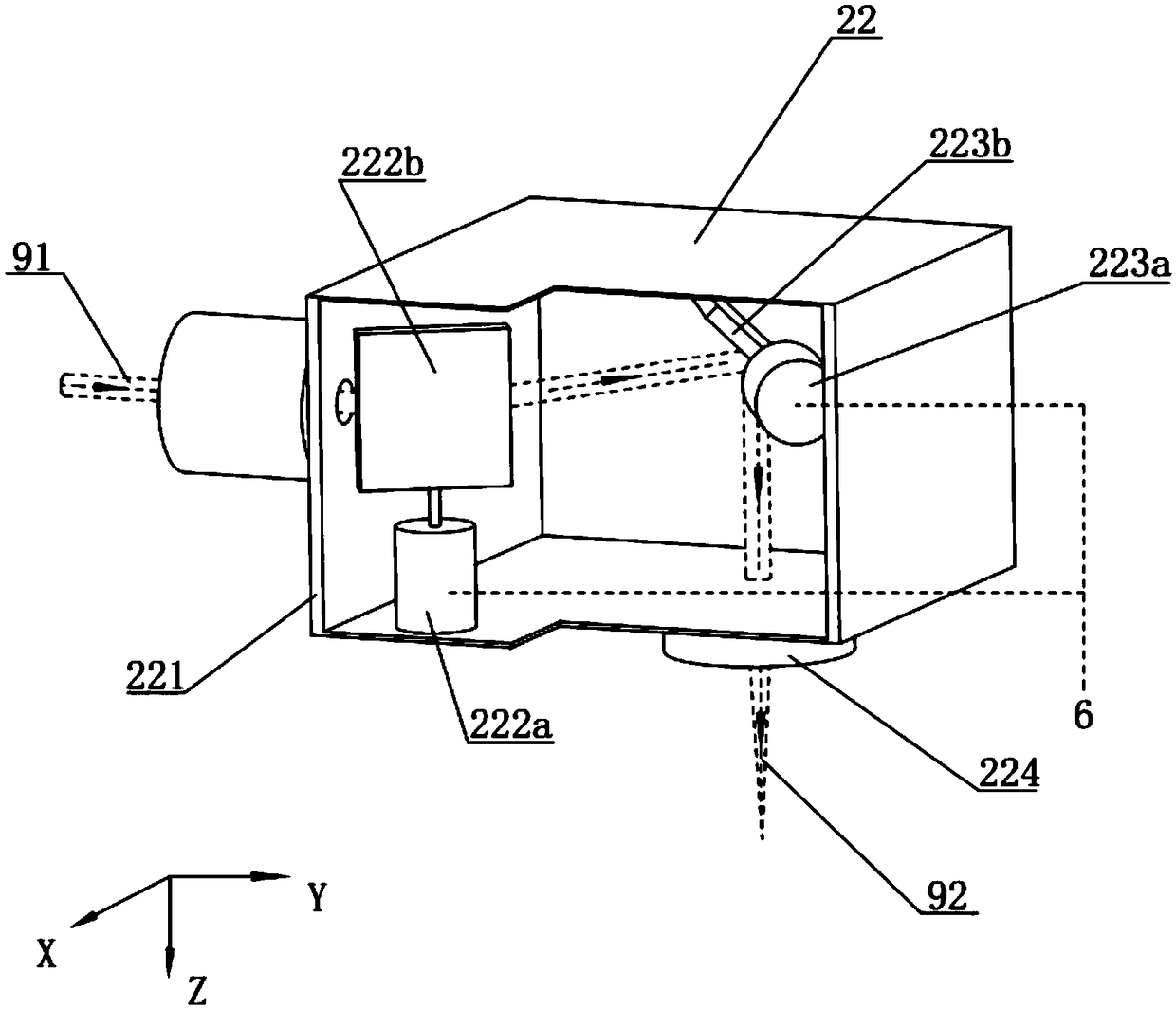 A laser heat treatment platform for the surface of small-sized metal parts