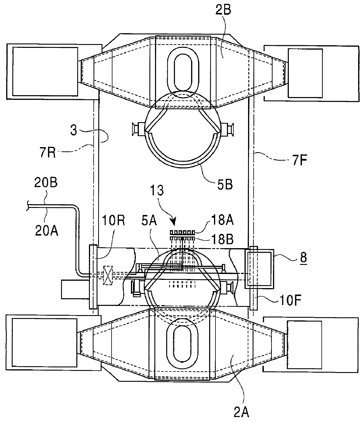 Fume dust suppression during pouring of molten metal, and apparatus