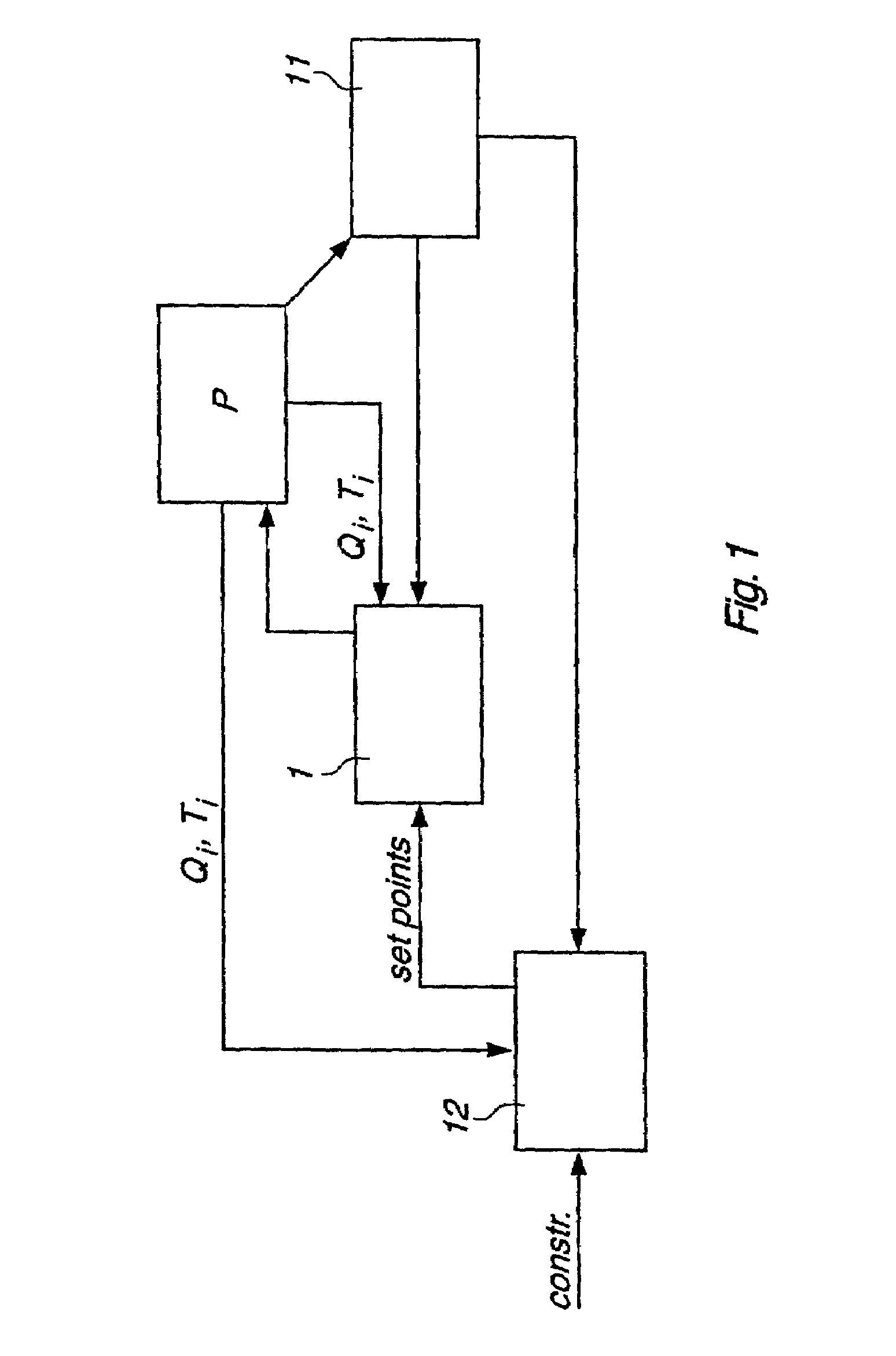 Computer based method and system for controlling an industrial process