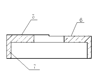 End post inspection tool of large-volume tube-typed colloid storage battery