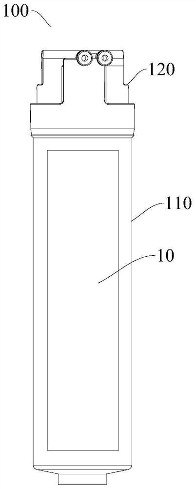 Activated carbon rod and preparation method thereof, activated carbon rod filter element and water treatment system