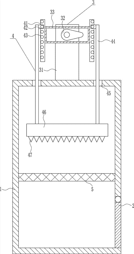 Waste feedbag efficient treatment equipment for herding