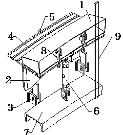 Installation structure and method for accurately positioning tunnel arch wall lining buried type water-stop belt