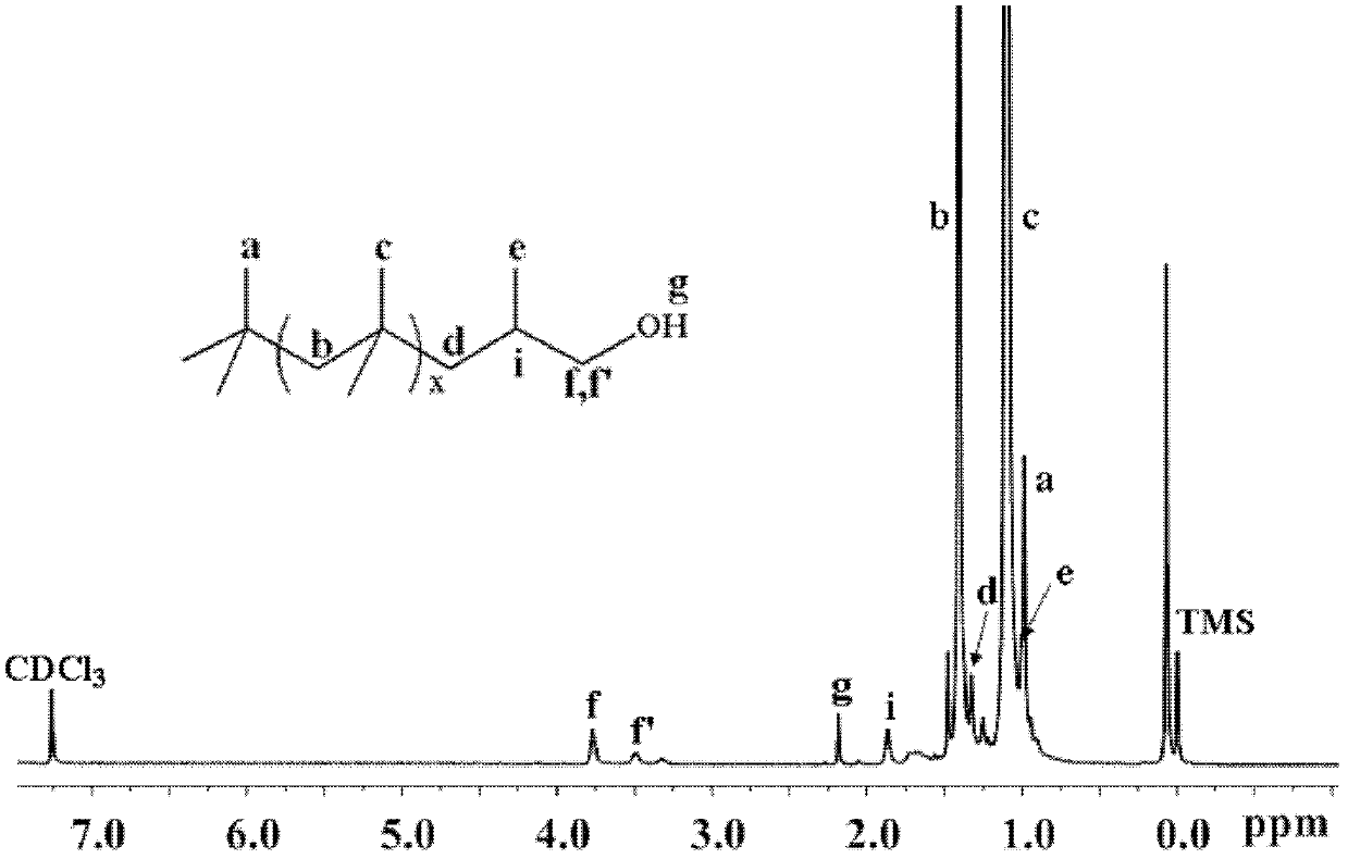 Amphipathic block copolymer containing polyisobutylene and polyanion and preparation thereof