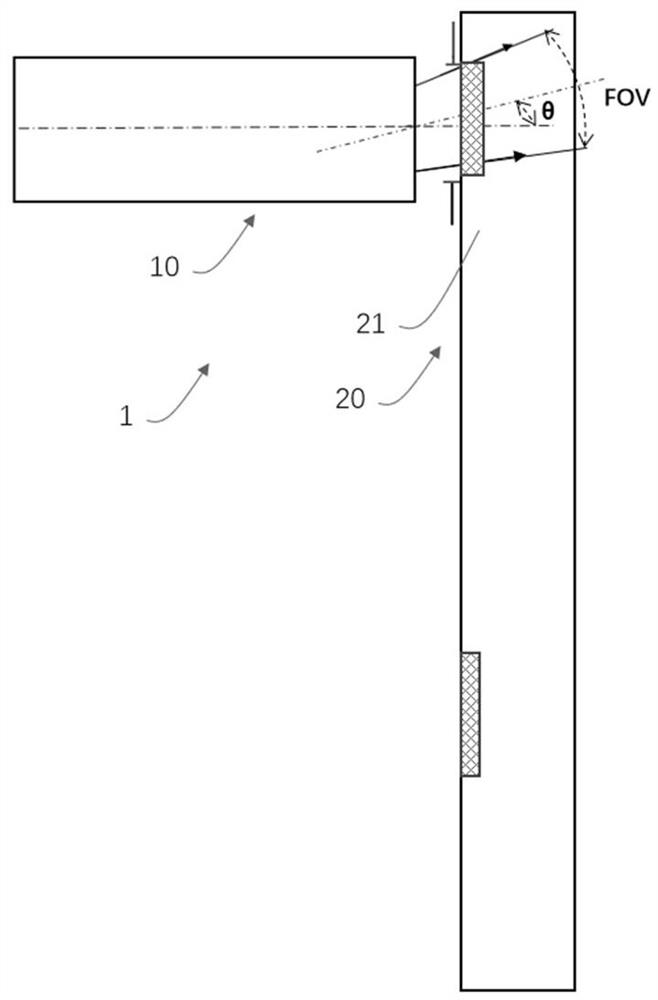 Offset display light machine, method thereof and near-to-eye display equipment