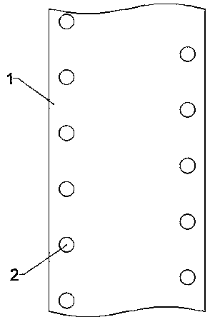 Special weather-resistant mulching film for online drilling and production method thereof