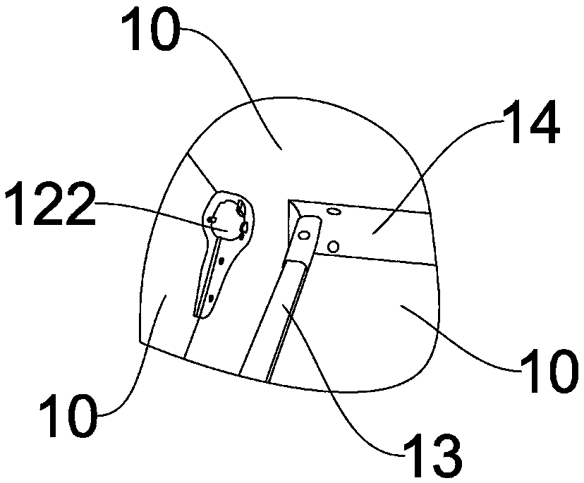 Main and auxiliary luggage case