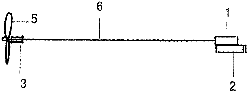 Engine module capable of driving paper plane