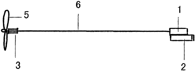 Engine module capable of driving paper plane