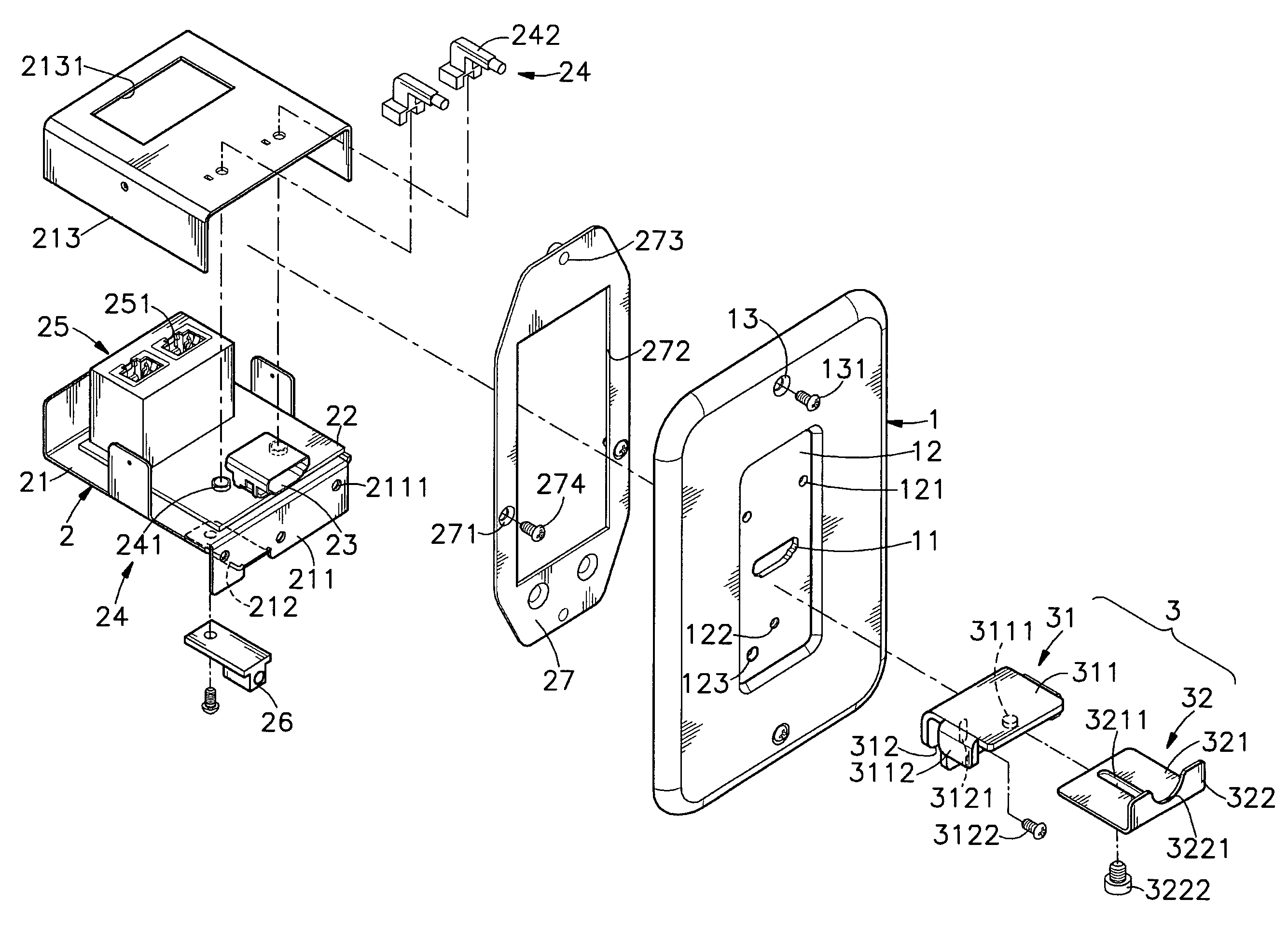 Wall plate assembly