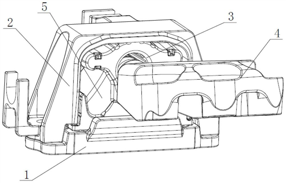 A semi-active mount for powertrain