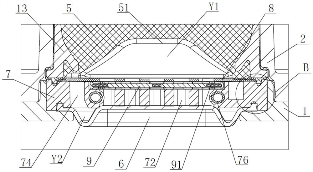 A semi-active mount for powertrain