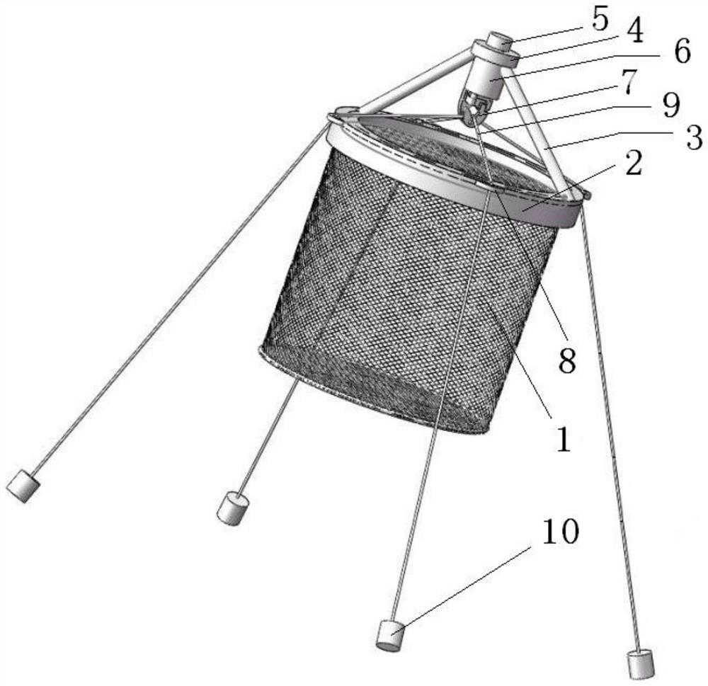 A kind of deep water aquaculture net cage