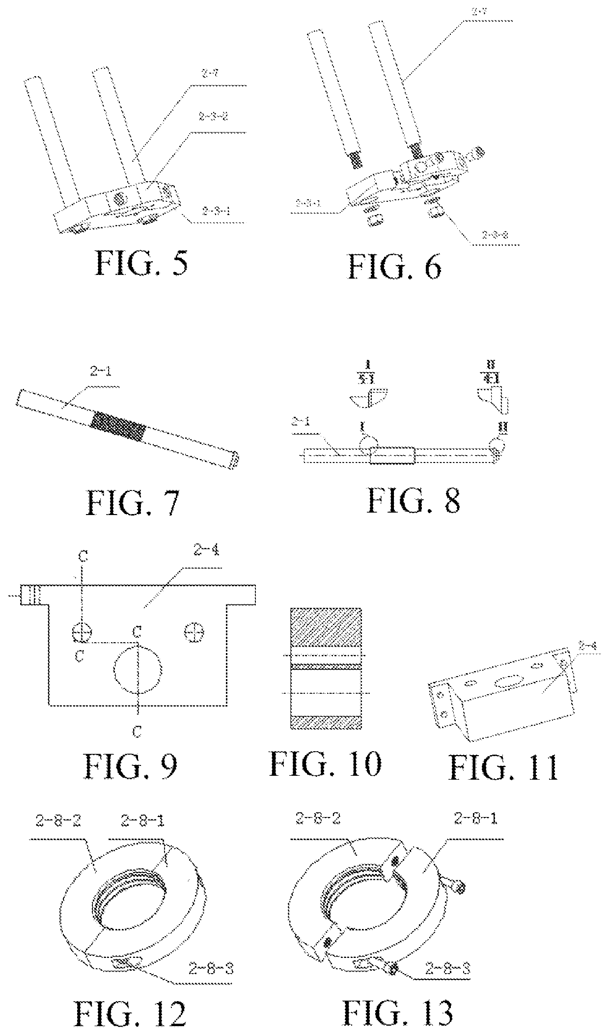 Powder dry-pressing molding device and method