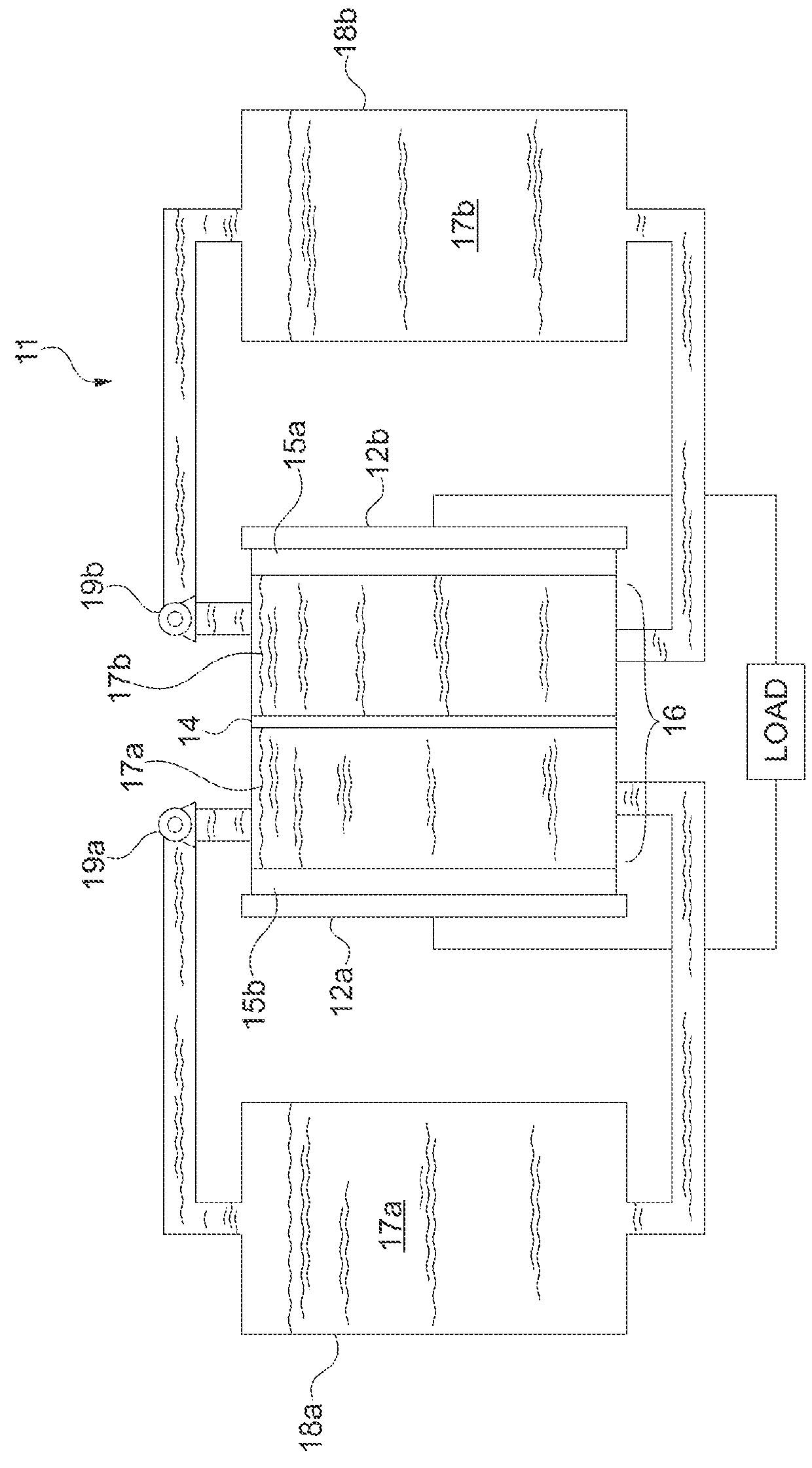 Composite electrode for flow battery