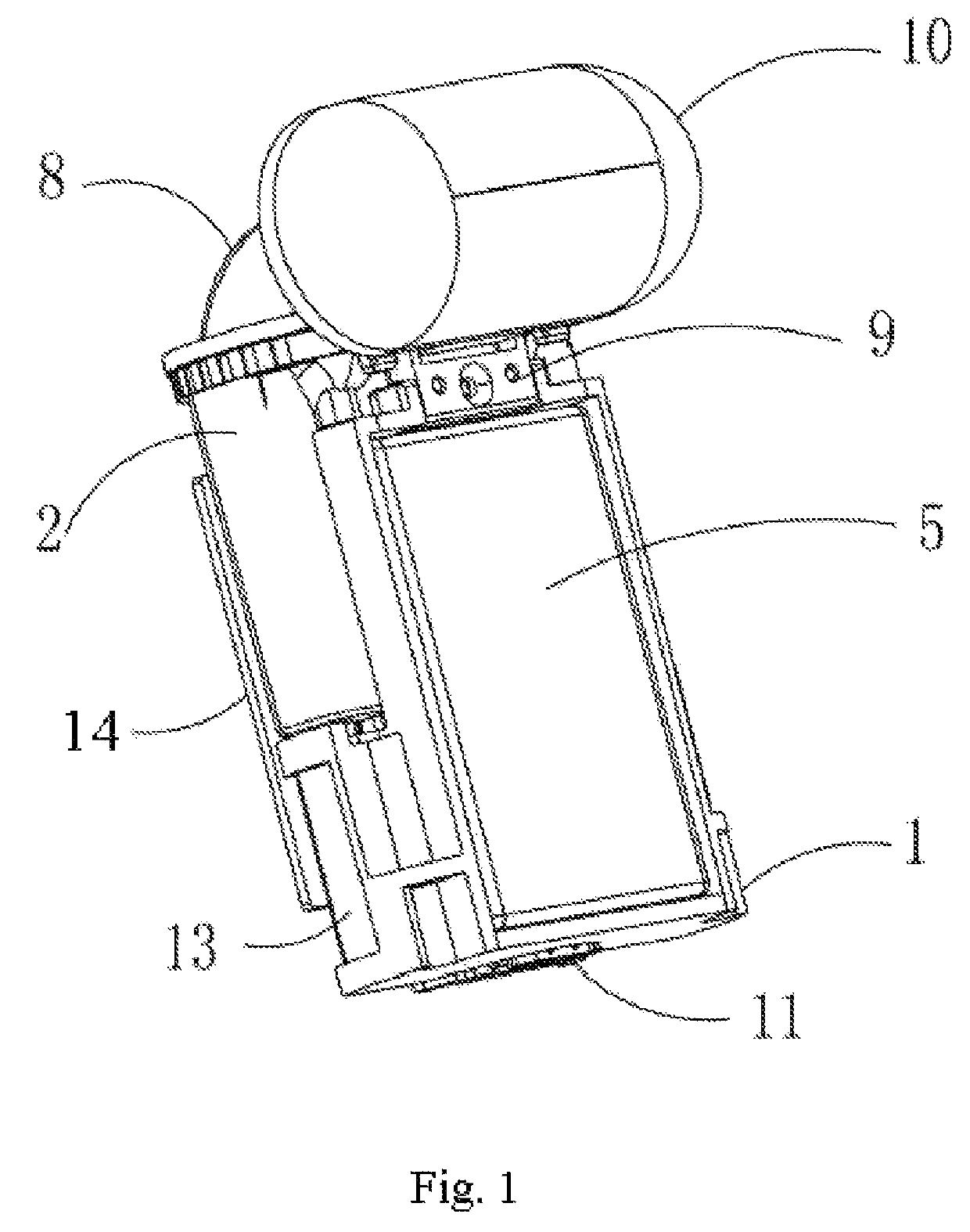 Headphone charging case