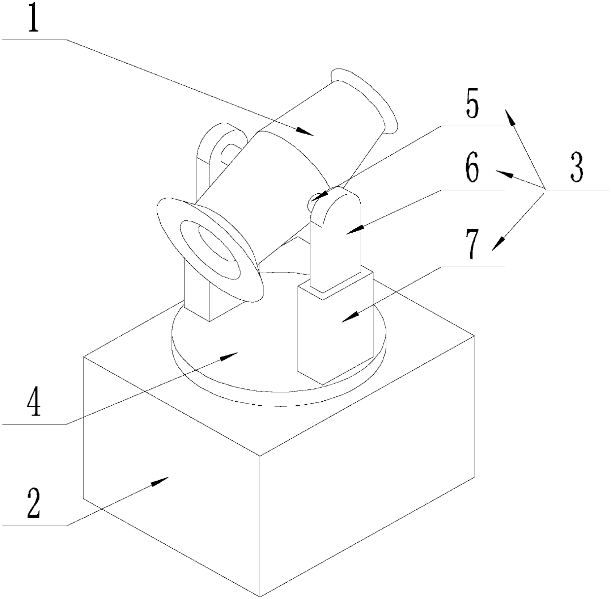 Transportation-facilitating environmentally-friendly dust fall device