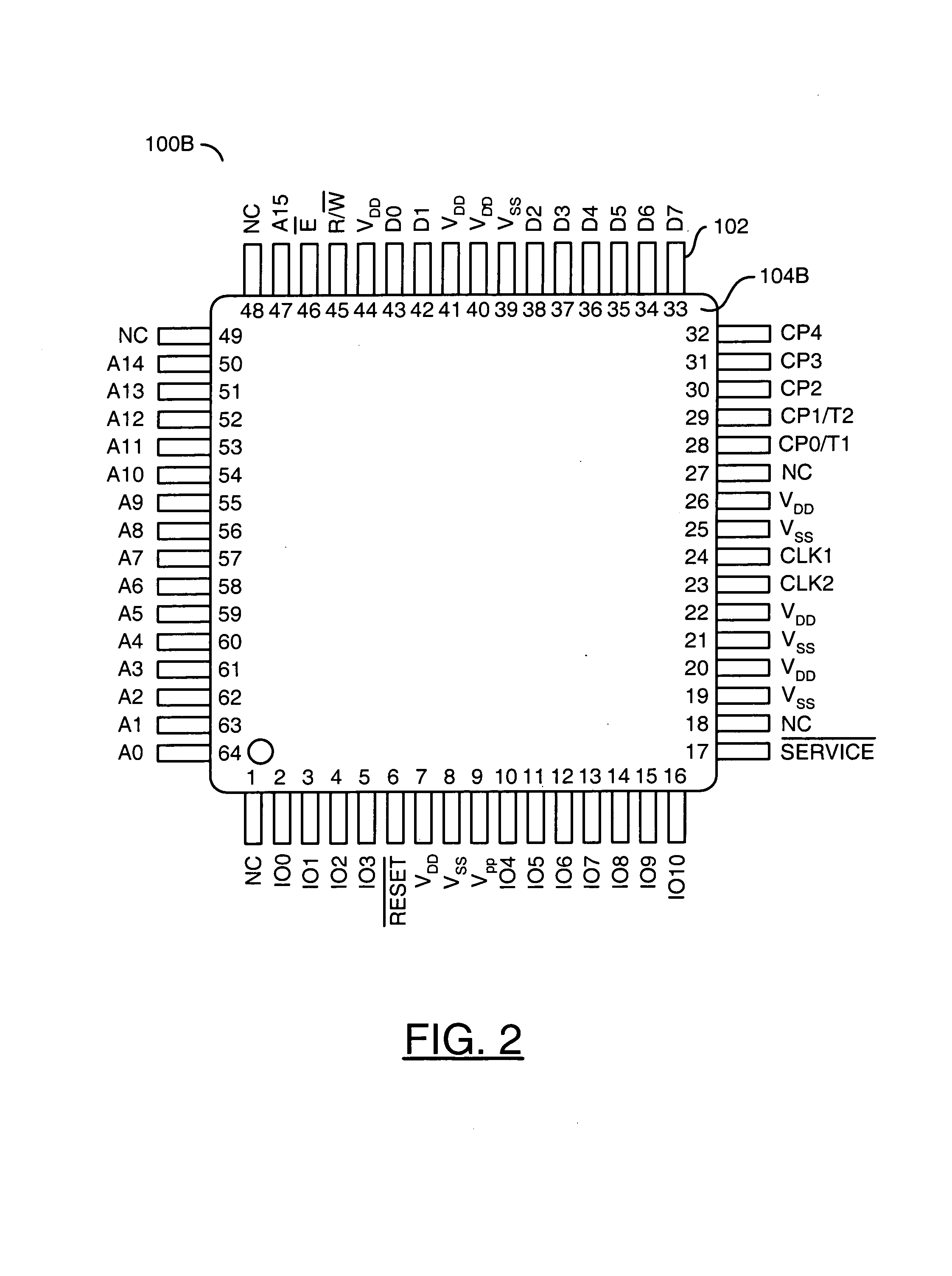 Chip select method through double bonding